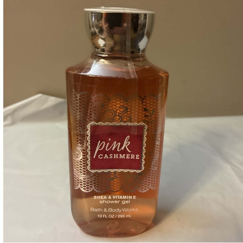 Pink Cashmere Shower Gel Bath & Body Works Shea & Vitamin E 10oz NEW Sealed